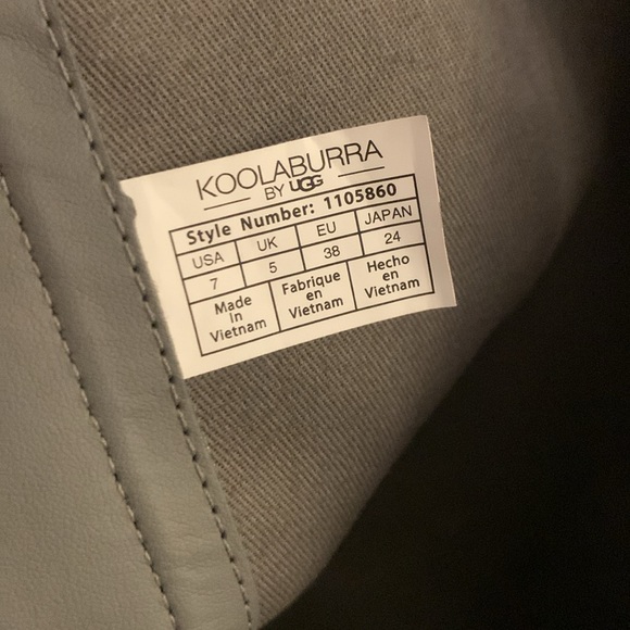 Koolaburra Gray Suede Madeley Suede Riding Boots - Picture 6 of 8